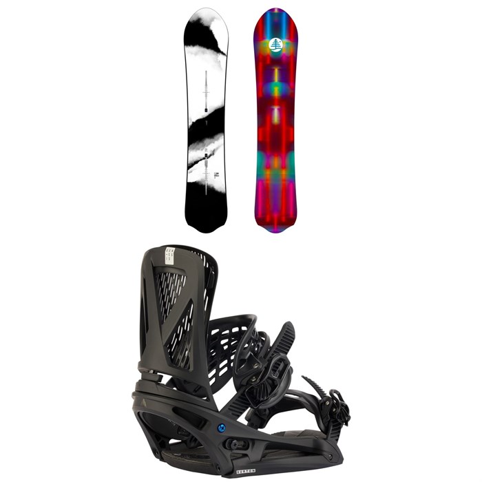 Burton - Family Tree Alekesam Snowboard + Genesis EST Snowboard Bindings 2025