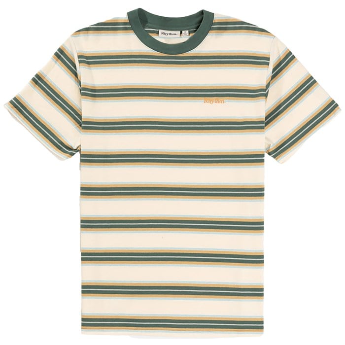 Rhythm - Rhythm Everyday Stripe Short-Sleeve T-Shirt - Men's