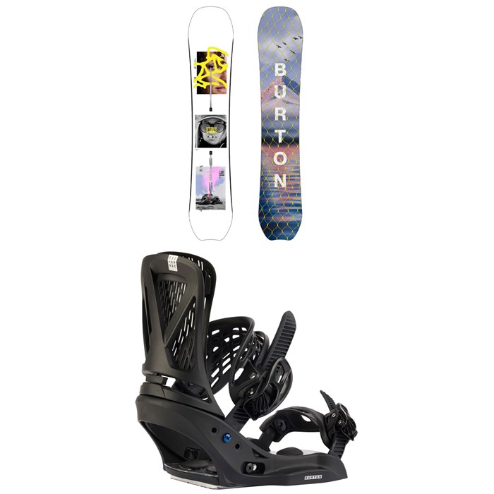 Burton - Story Board Snowboard + Escapade EST Snowboard Bindings - Women's 2025