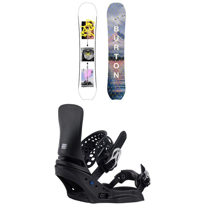 Burton - Story Board Snowboard + Lexa X EST Snowboard Bindings - Women's 2025