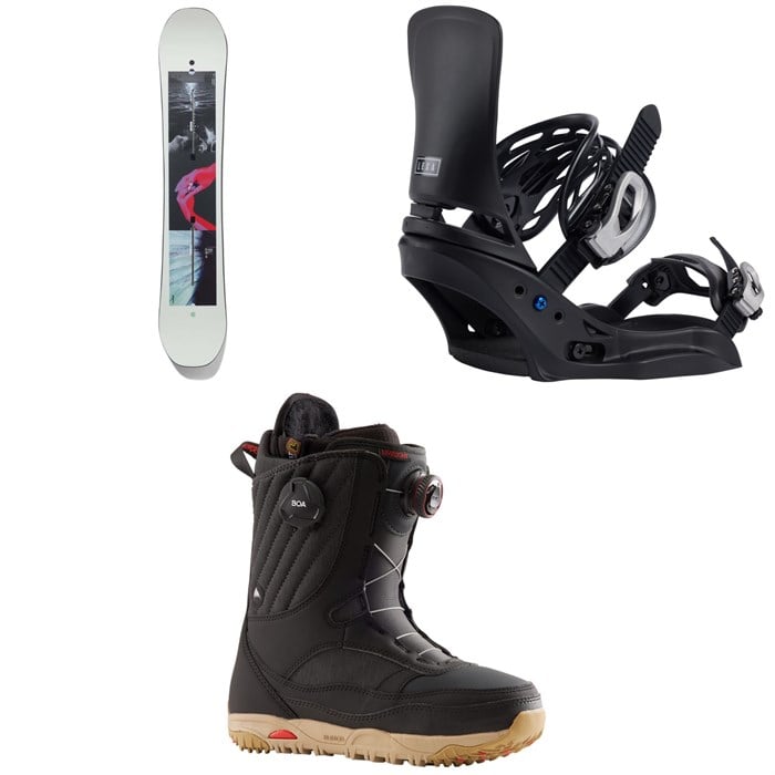 Burton - Talent Scout Snowboard + Lexa EST Snowboard Bindings + Limelight Boa Snowboard Boots - Women's 2025