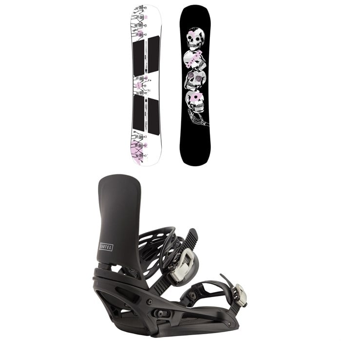 Burton - Rewind Snowboard + Cartel EST Snowboard Bindings 2025