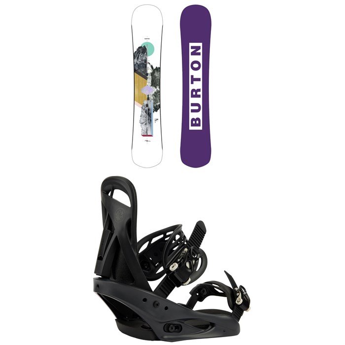 Burton - Hideaway Snowboard + Citizen Snowboard Bindings - Women's 2025