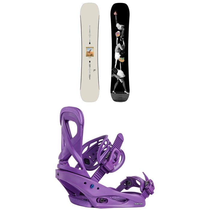 Burton - Good Company Snowboard + Scribe Snowboard Bindings - Women's 2025