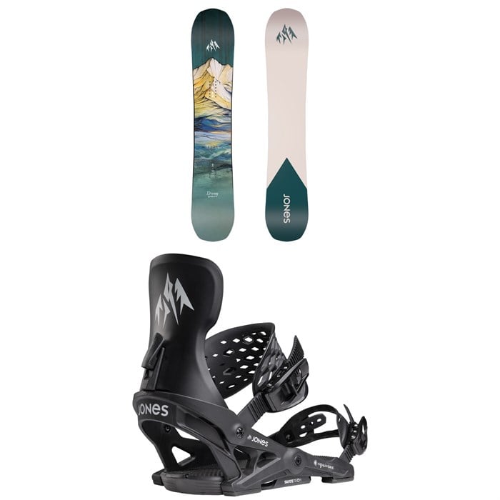 Jones - Dream Weaver Snowboard + Equinox Snowboard Bindings - Women's 2025