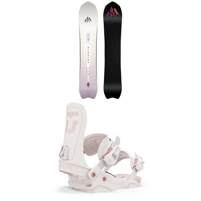 Jones - Stratos Snowboard + Union Trilogy Snowboard Bindings - Women's 2025