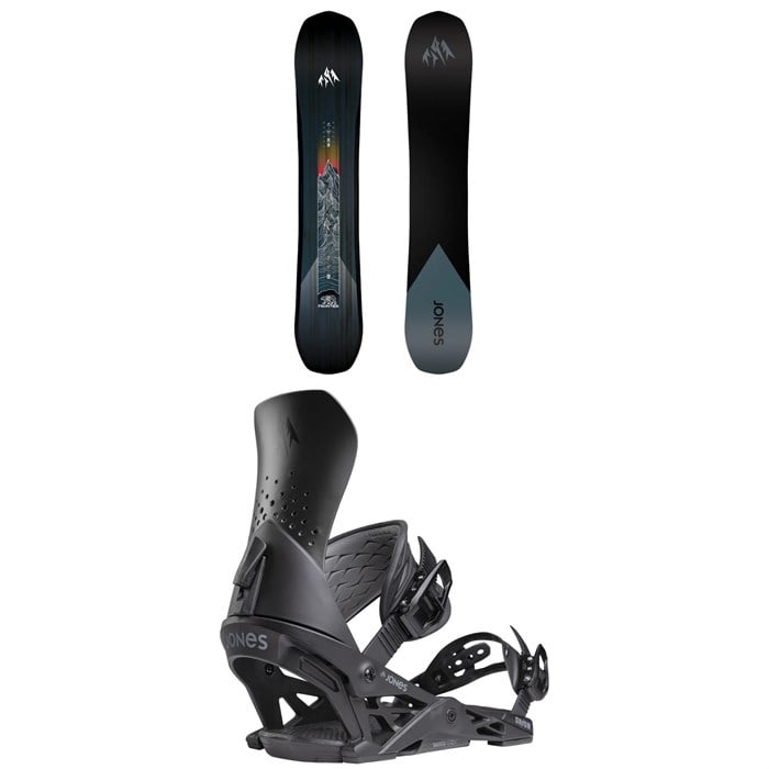 Jones - Frontier Snowboard + Orion Snowboard Bindings 2025