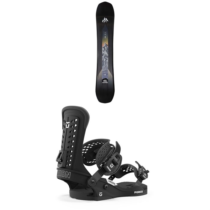 Jones - Frontier Snowboard + Union Force Classic Snowboard Bindings 2025