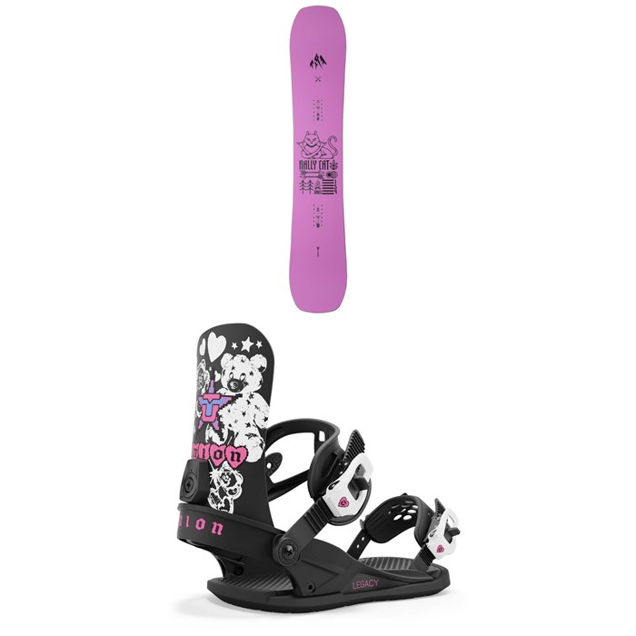 Jones - Rally Cat Snowboard + Union Legacy Snowboard Bindings - Women's 2025