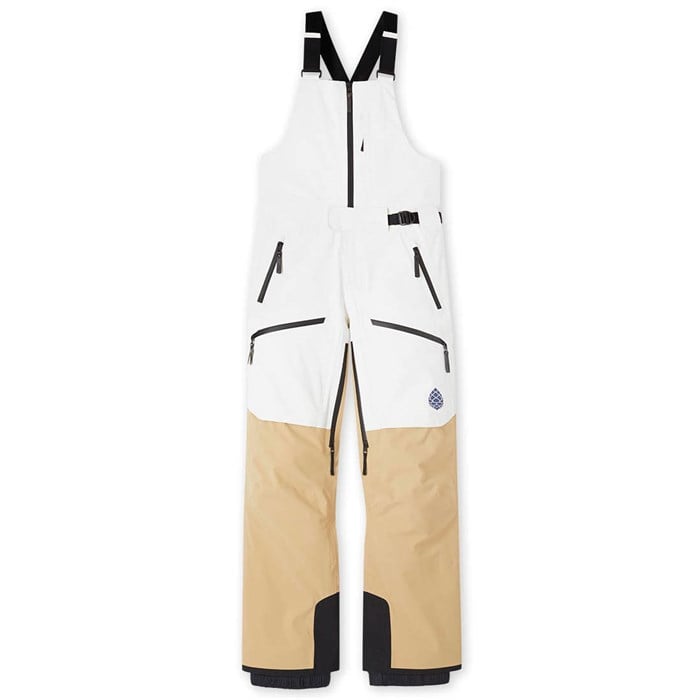 [新品]phenix W-Adjustable Salopette L ホワイト HAOTAGS Men's Denim Bib Overalls Relaxed Fit Overalls