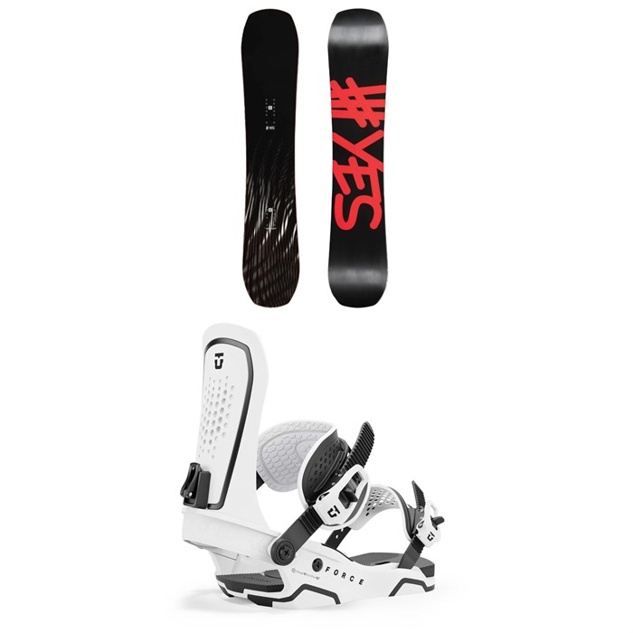 Yes. - Standard Snowboard + Union Force Snowboard Bindings 2025