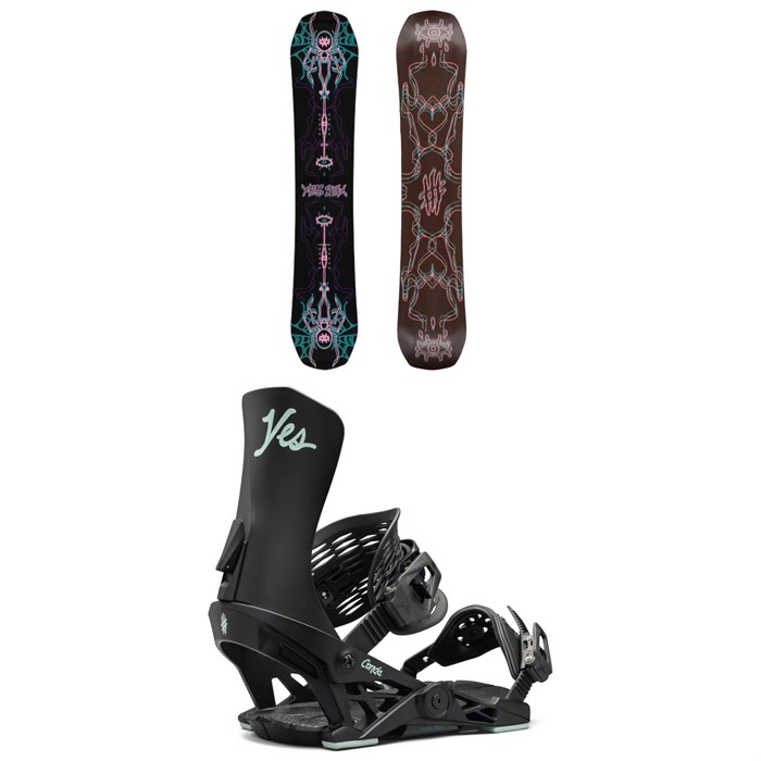 Yes. - Menace Snowboard + Conda Snowboard Bindings - Women's 2025