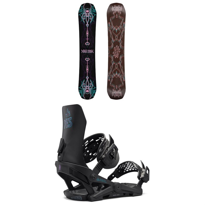 Yes. - Menace Snowboard + Rebel Snowboard Bindings - Women's 2025