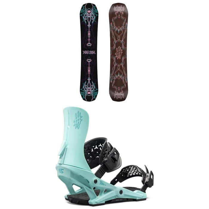 Yes. - Menace Snowboard + Vetta Snowboard Bindings - Women's 2025