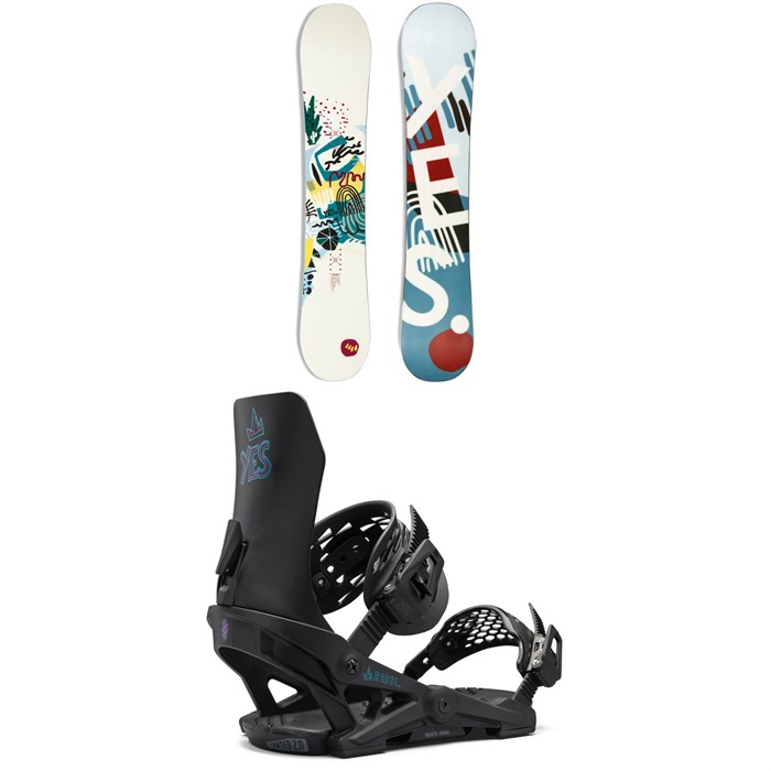 Yes. - Hello Snowboard + Rebel Snowboard Bindings - Women's 2025