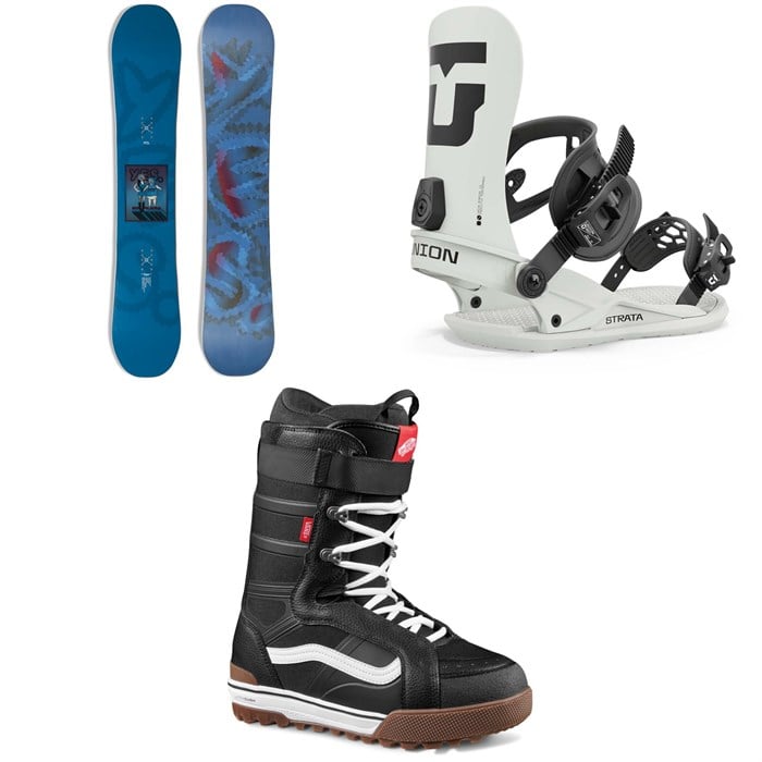 Yes. - Typo Snowboard + Union Strata Snowboard Bindings + Vans Hi-Standard Pro Snowboard Boots 2025