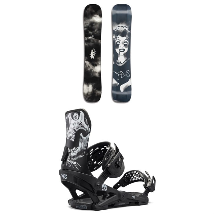 Yes. - Shifter Snowboard + Select Snowboard Bindings 2025