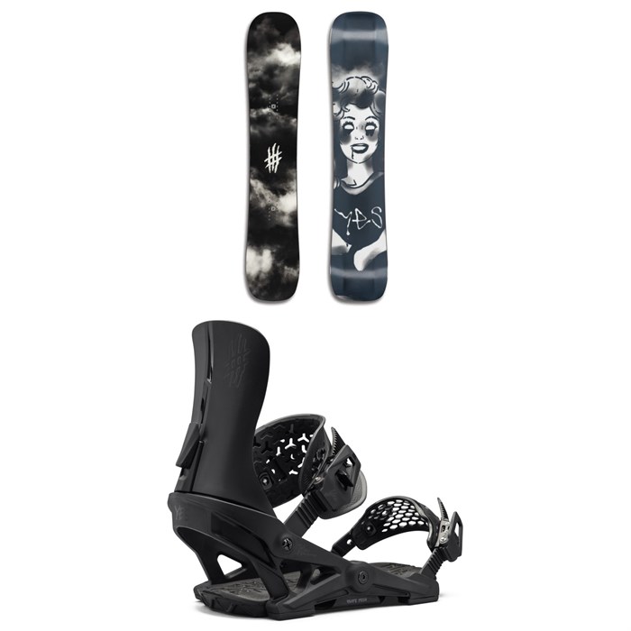 Yes. - Shifter Snowboard + Vetta Snowboard Bindings - Women's 2025