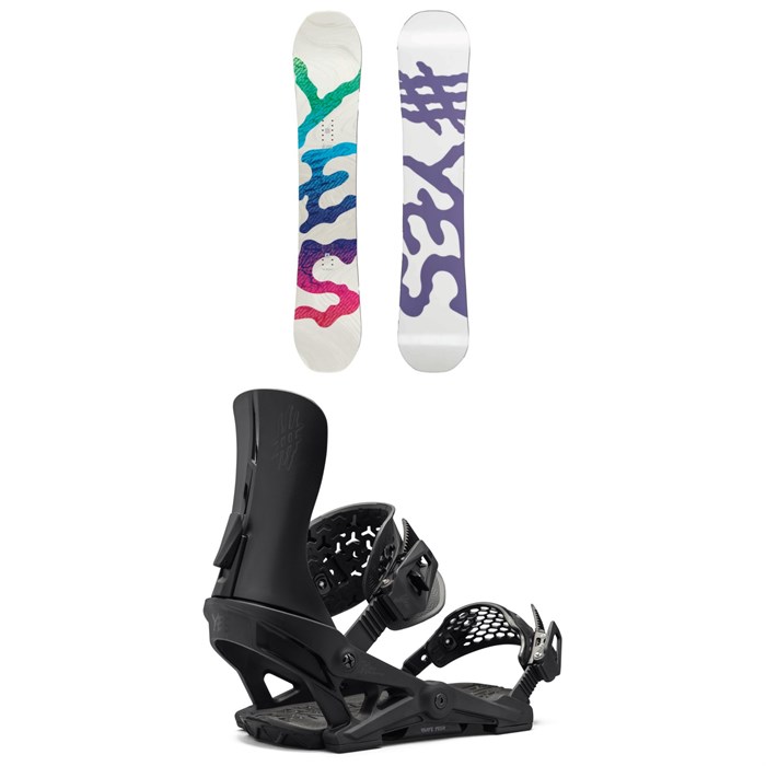 Yes. - Basic Snowboard + Vetta Snowboard Bindings - Women's 2025