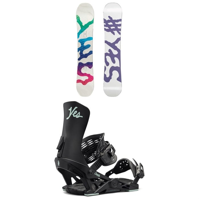 Yes. - Basic Snowboard + Conda Snowboard Bindings - Women's 2025