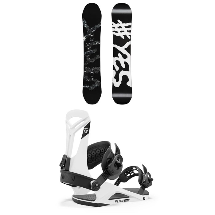 Yes. - Basic Snowboard + Union Flite Pro Snowboard Bindings 2025