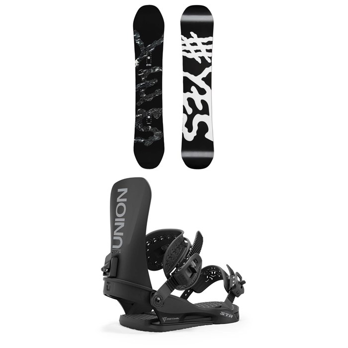 Yes. - Basic Snowboard + Union STR Snowboard Bindings 2025