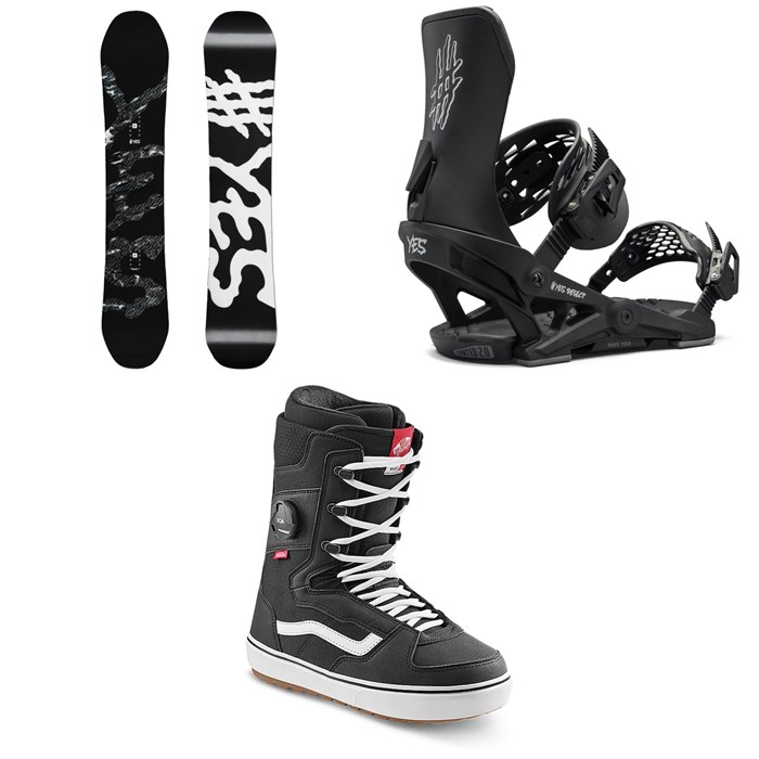 Yes. - Basic Snowboard + Select Snowboard Bindings + Vans Invado OG Snowboard Boots 2025