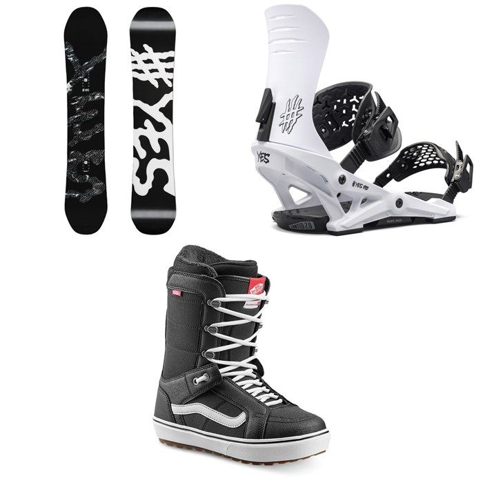 Yes. - Basic Snowboard + IPO Snowboard Bindings + Vans Hi Standard OG Snowboard Boots 2025