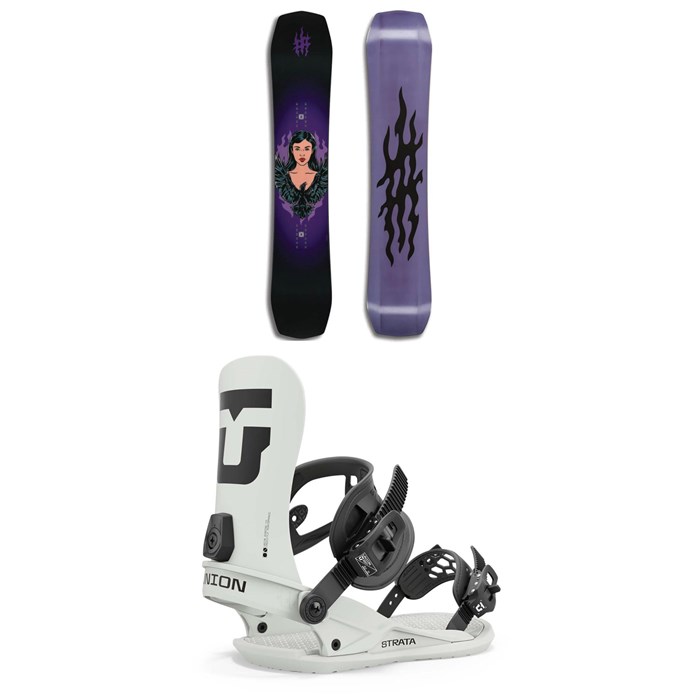 Yes. - Eiki Snowboard + Union Strata Snowboard Bindings 2025