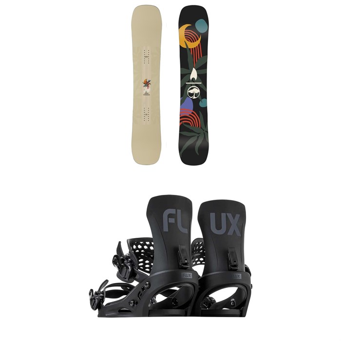 Arbor - Westmark Snowboard + Flux EM Snowboard Bindings 2025