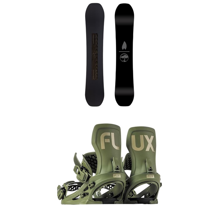 Arbor - Candle Rain Snowboard + Flux XF Snowboard Bindings 2025