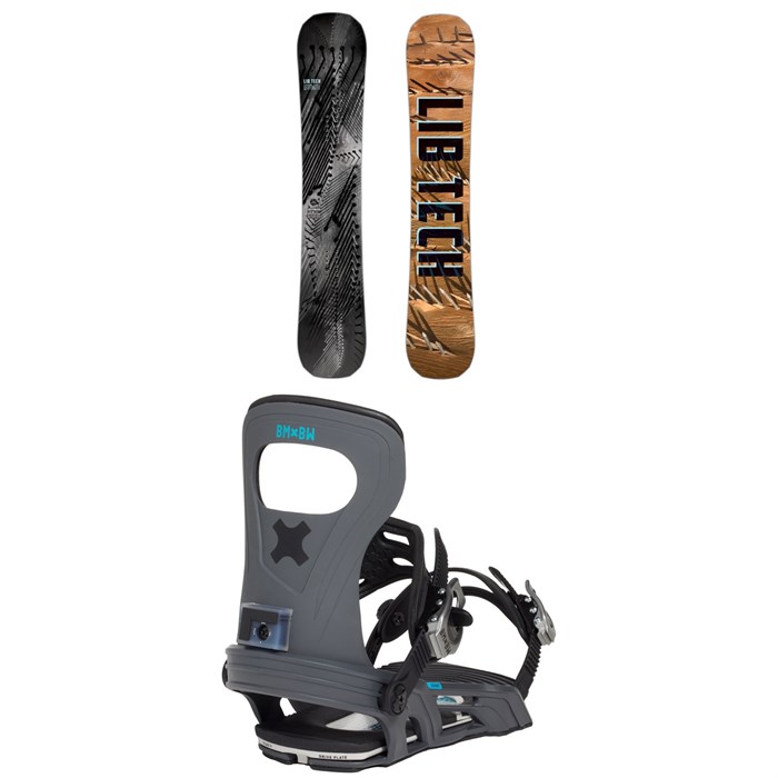 Lib Tech - Legitimizer C3 Snowboard + Bent Metal Joint LTD Snowboard Bindings 2025