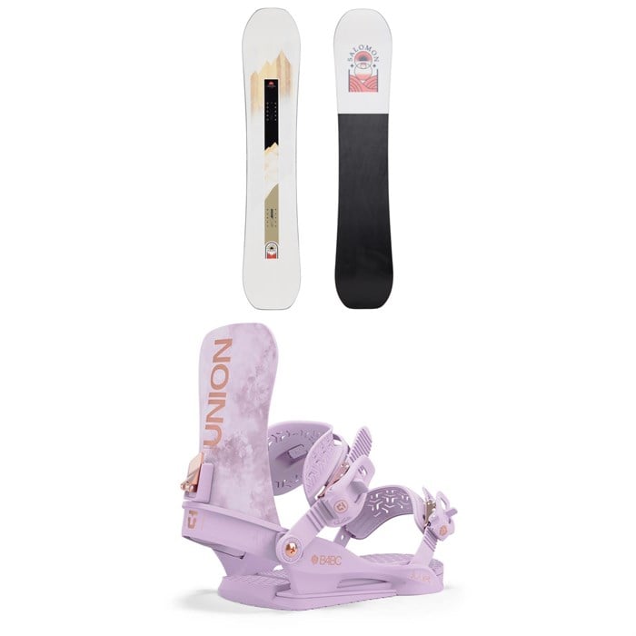 Salomon - Bliss X Snowboard + Union Juliet Snowboard Bindings - Women's 2025