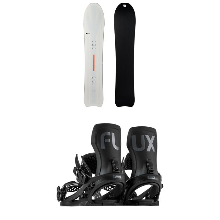 United Shapes - Deep Reach Snowboard + Flux XF Snowboard Bindings 2025