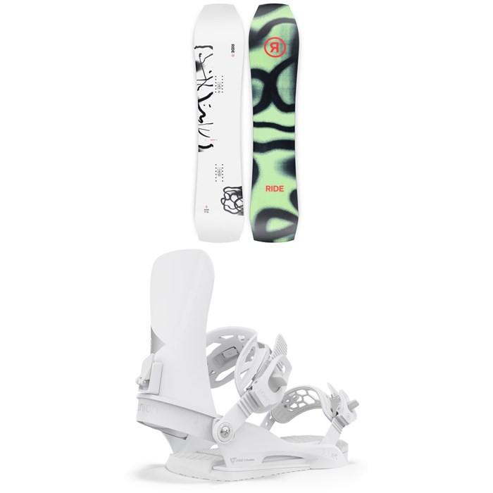 Ride - Warpig Snowboard + Union Juliet Snowboard Bindings - Women's 2024