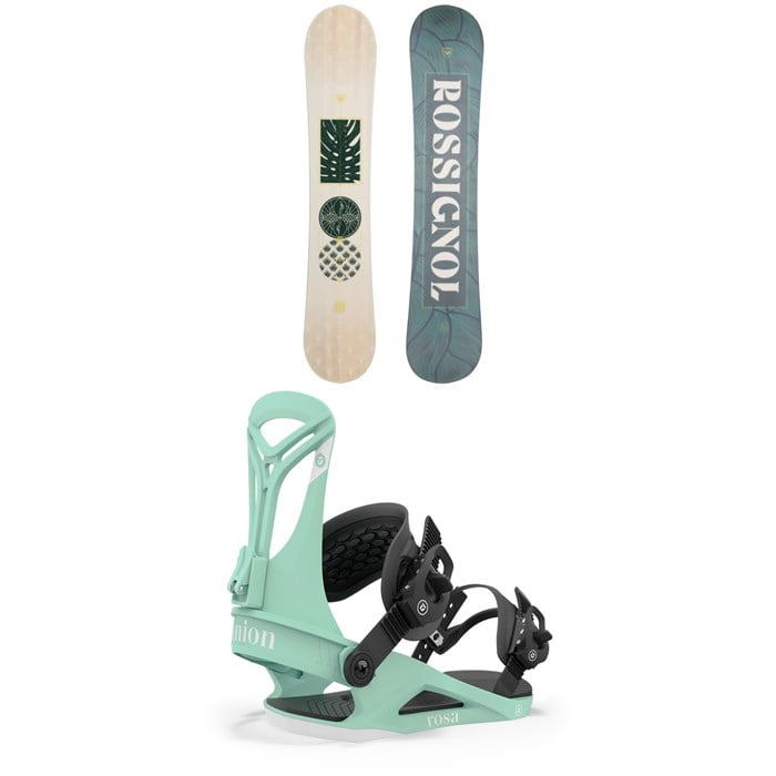 Rossignol - Soulside Snowboard + Union Rosa Snowboard Bindings - Women's 2024