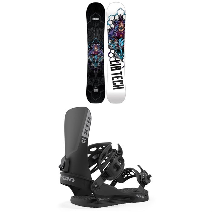 Lib Tech - Terrain Wrecker C2X Snowboard + Union STR Snowboard Bindings 2024