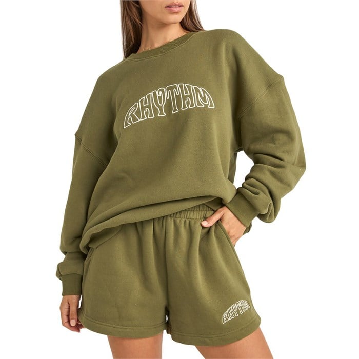 Rhythm - Rhythm College Crew Neck Fleece - Women's