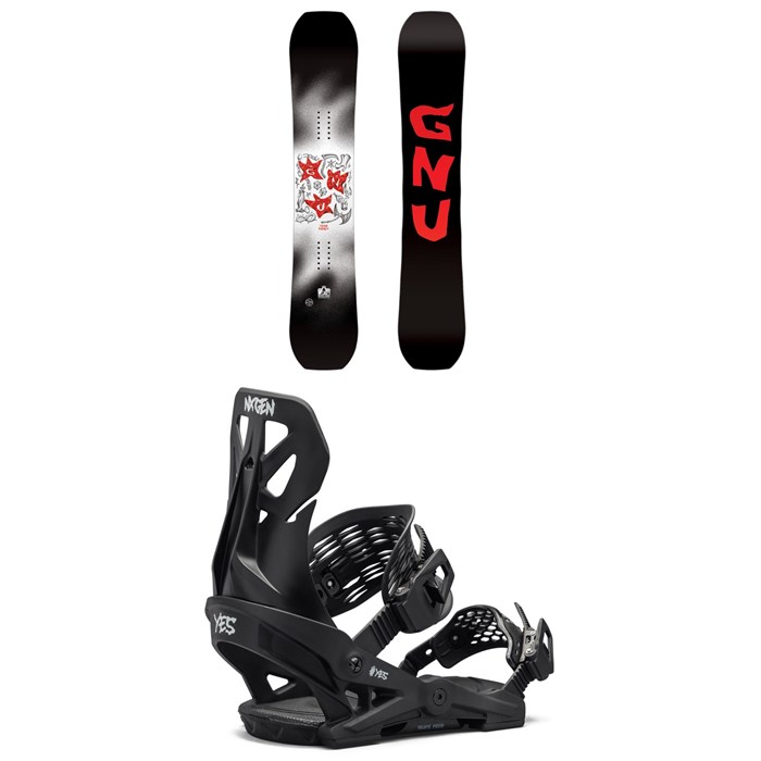 GNU - Young Money C2E Snowboard + Yes. NX-Gen Snowboard Bindings - Kids' 2025