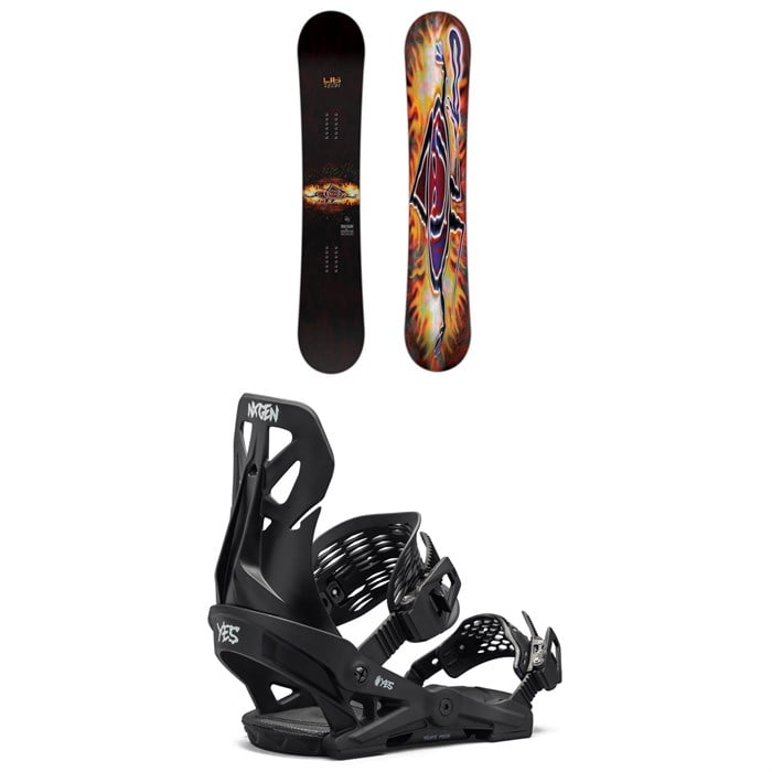 Lib Tech - Mini Ramp C3 Snowboard + Yes. NX-Gen Snowboard Bindings - Kids' 2025