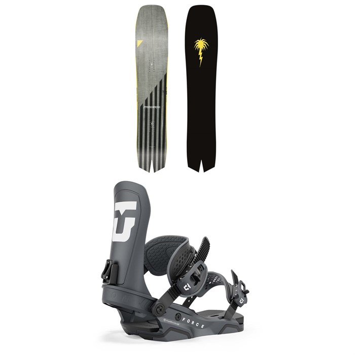 CAPiTA - Spring Break Powder Glider Snowboard + Union Force Snowboard Bindings 2025