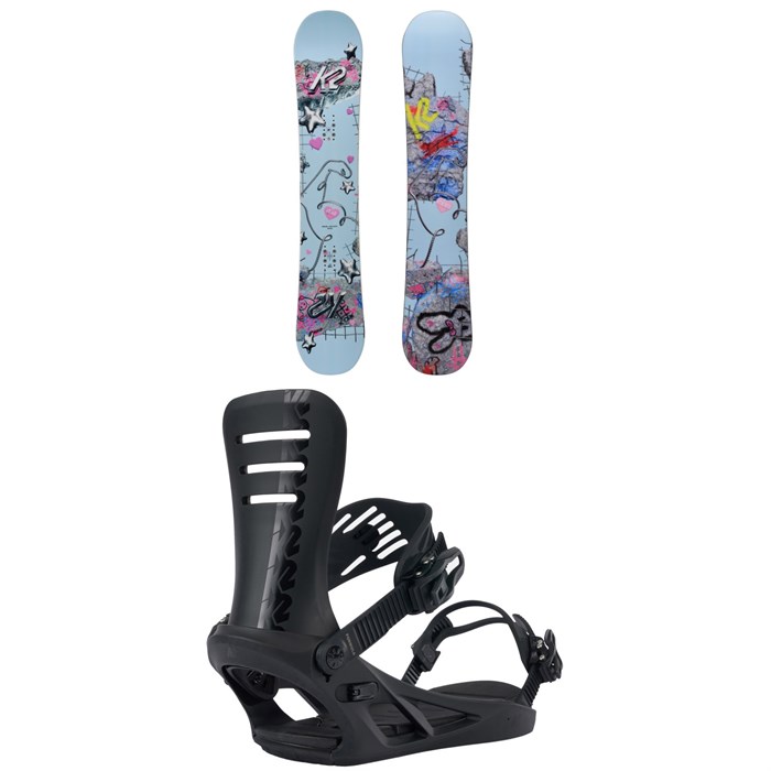 K2 - Medium Snowboard + K2 Formula Snowboard Bindings 2025