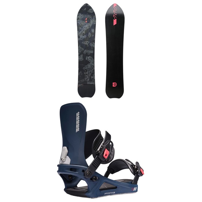 K2 - Niseko Pleasures Snowboard + Program Snowboard Bindings 2025