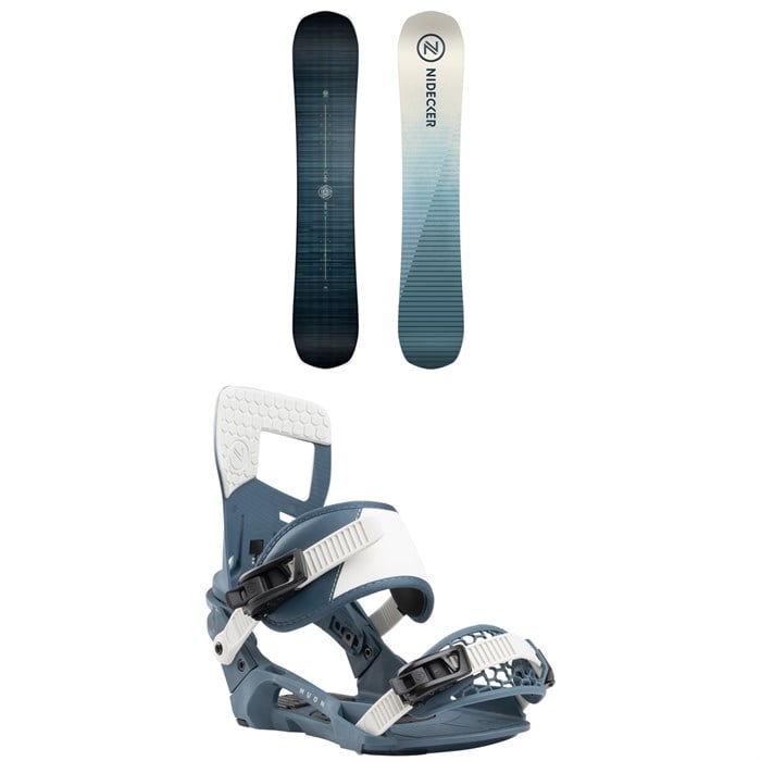 Nidecker - Play Snowboard + Muon Snowboard Bindings 2025