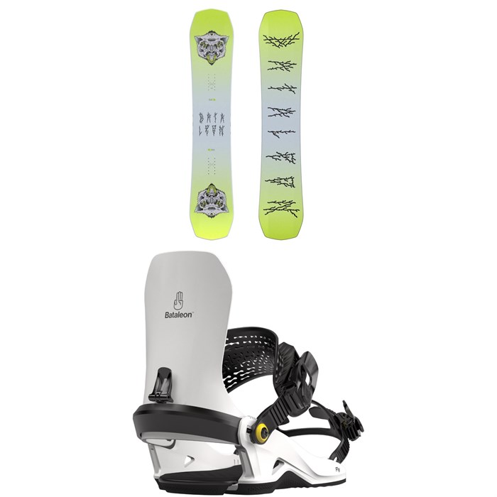 Bataleon - Disaster Snowboard + Fly Snowboard Bindings 2025