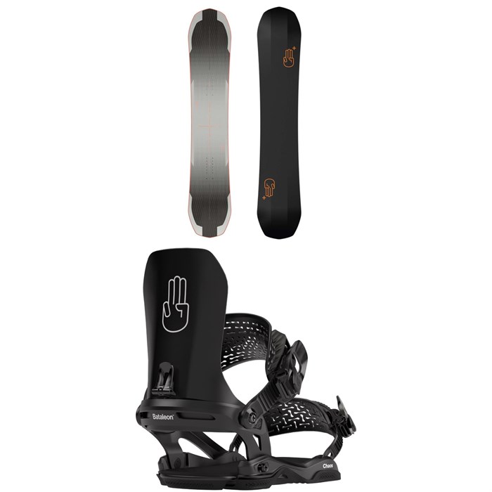 Bataleon - Goliath+ Snowboard + Chaos Asymwrap Snowboard Bindings 2025