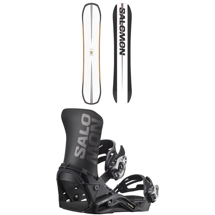 Salomon - Assassin Snowboard + District Snowboard Bindings 2025