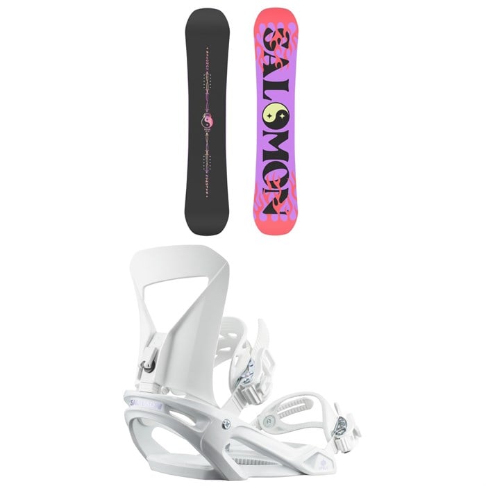 Salomon - Oh Yeah Snowboard + Spell Snowboard Bindings - Women's 2025