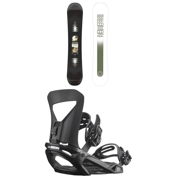 Salomon - Salomon Pulse Snowboard + Pact Snowboard Bindings 2026