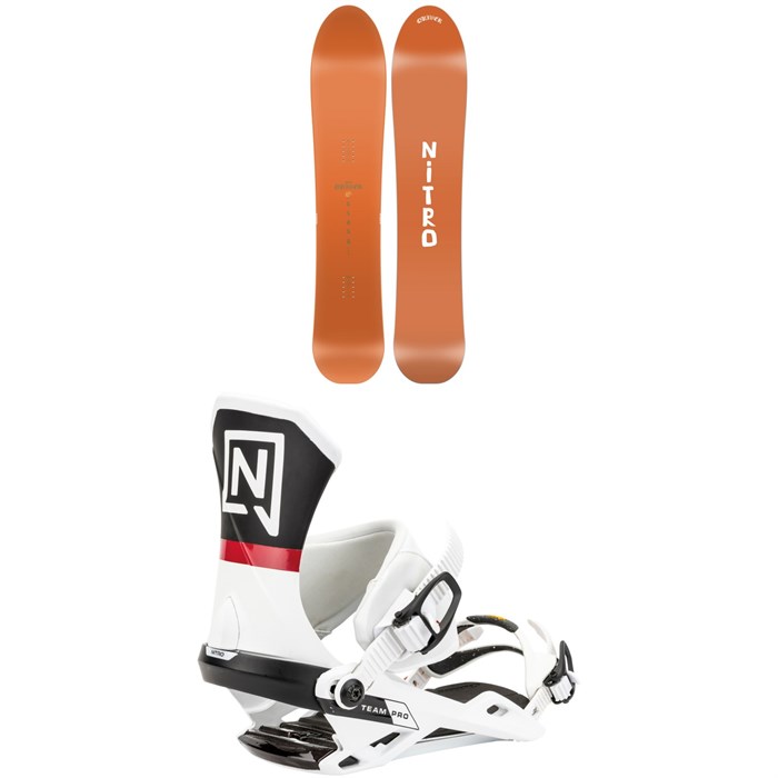 Nitro - Slash Snowboard + Team Pro Snowboard Bindings 2025